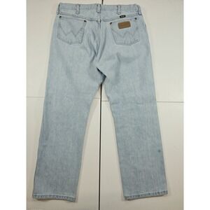Wrangler 13MWZ Cowboy Cut Original Fit Jeans Mens 36x32 Blue Rodeo Western